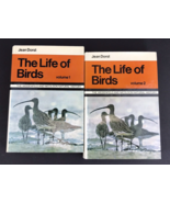 Jean Dorst The Life of Birds Hardcover Books Volumes 1 &amp; 2 1971 1974 Wei... - $12.85