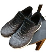 Skechers Slip-Ins Black Gray Women&#39;s 9 - $627.35 MXN