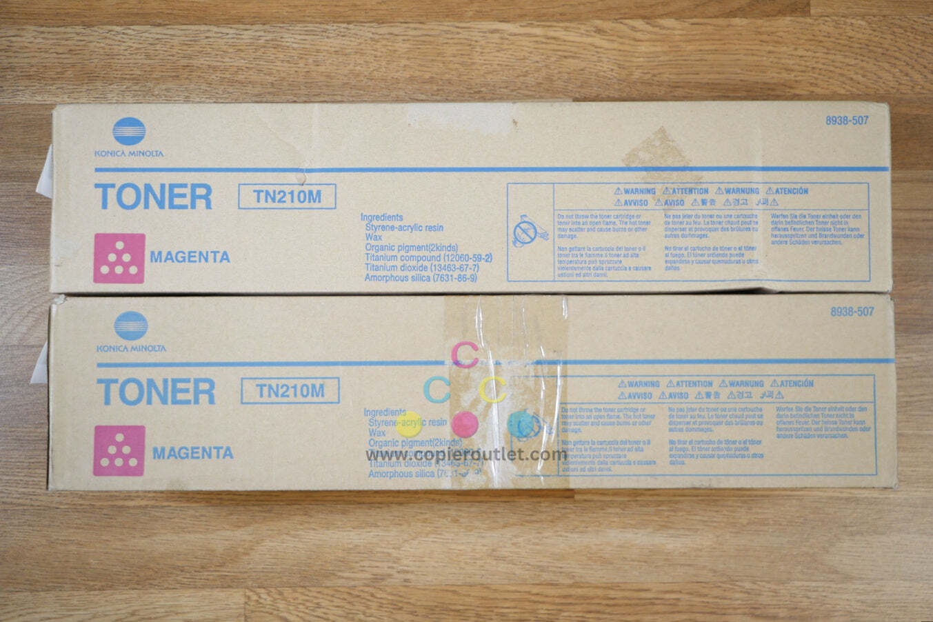 Cosmetic Konica Minolta TN210 MM Toner Cart BizHub C250/C252P Same Day Shipping! - $64.35