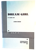 Dream Girl Elmer Rice Acting Edition Comedy in 2 Acts Chapbook Dramatist... - £9.31 GBP