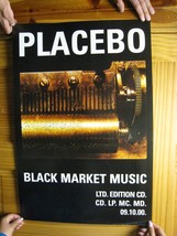 Placebo Poster Black Market Music Limited Edition - $179.99