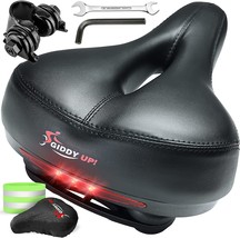 Giddy Up! Bike Seat - Comfortable Bike Saddle For Exercise And Road Bicycle With - £41.11 GBP