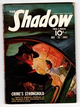 SHADOW 1941 DEC 15- STREET AND SMITH-RARE PULP MAGAZINE - $218.25