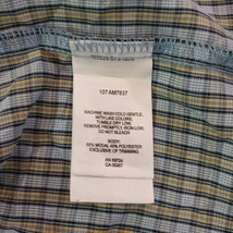 Columbia AM7837 Men's Green/Yellow Plaid Short Sleeve Button-Up Shirt Size XL image 4