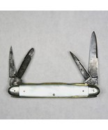 Brantford Cutlery 4-Blade Senator Pen Knife Vintage Mother-of-Pearl Pock... - €67,59 EUR