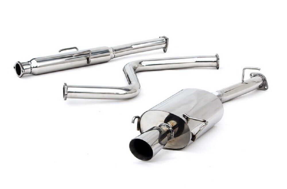 Yonaka 2.5" Piping 97-01 Honda Prelude Catback Exhaust System H22A4 BB6 Base SE - $444.51