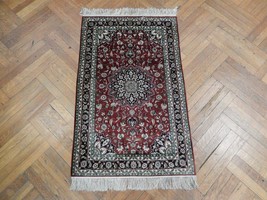 Vintage 3x4 Authentic Handmade Fine Silk Rug PIX-22621 - £6,239.36 GBP