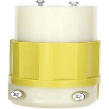 Leviton 2713-CY 30 Amp, 125/250 Volt, NEMA L14-30R, 3P, 4W, Locking Conn... - $54.96 CAD