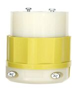 Leviton 2713-CY 30 Amp, 125/250 Volt, NEMA L14-30R, 3P, 4W, Locking Conn... - $54.96 CAD