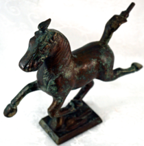 Chinese Feng Shui Ancient Dynasty bronze Ware Horse tread fly Swallow st... - £49.81 GBP
