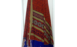 Indian Sari Wrap Skirt New Without Tags - £19.50 GBP