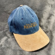 The Arizona Republic Baseball Cap Denim Suede Adjustable Hat - $34.99