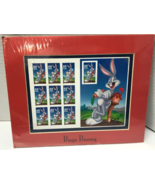 Looney Tunes Bugs Bunny Stamps 32 cent USPS Sheet of 10 Vintage Matted - $13.69 CAD