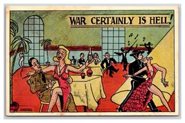 Comic Military War Certainly is Hell UNP WB Postcard G19 - $4.90