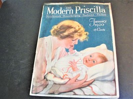 The Modern Priscilla - Needlework, Housekeeping, Fashions, Fiction- Illustrated  - £29.88 GBP