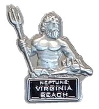 Virginia Beach King Neptune Hat Tac or Lapel Pin - $7.99