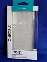 Quikcell Icon Silver Shimmer Phone Case For TCL 20 XE - £9.00 GBP