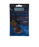 NEW (1) 10ct Restful Sleep Melatonin Gummies 5mg RESULTS GUARANTEED EXP.... - €24,79 EUR