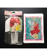 Disney&#39;s Ariel  Little Mermaid 16 Pc Loot Treat Bags For Party Favors &amp; ... - $10.85 CAD