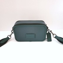Coach CM113 Wyatt Crossbody Pebbled Leather Bag Double Pockets Dark Teal - €142,98 EUR