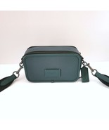 Coach CM113 Wyatt Crossbody Pebbled Leather Bag Double Pockets Dark Teal - €142,98 EUR