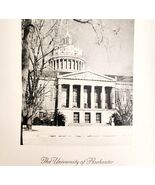 University Of Rochester 1958 Calendar Photogravure Rush Rhees Library DW... - €60,09 EUR