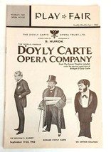 Play Fair 1962 Seattle World&#39;s Fair D&#39;oyly Carte Opera Company  - £26.76 GBP