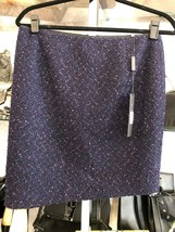 Elie Tahari Amethyst &quot;Bennet&quot; Asymmetrical Skirt Style#E90MX302 Sz4 Nwt - £138.50 GBP