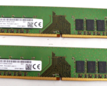 Micron DDR4 16GB (2x8GB) 1RX8 PC4-2400T-UA2-11 MTA8ATF1G64AZ-2G3E1 RAM M... - $23.33