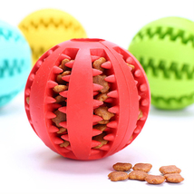 Pet Dog Toy Interactive Rubber Balls for Small Large Dogs Puppy Cat Chewing Toys - £8.01 GBP