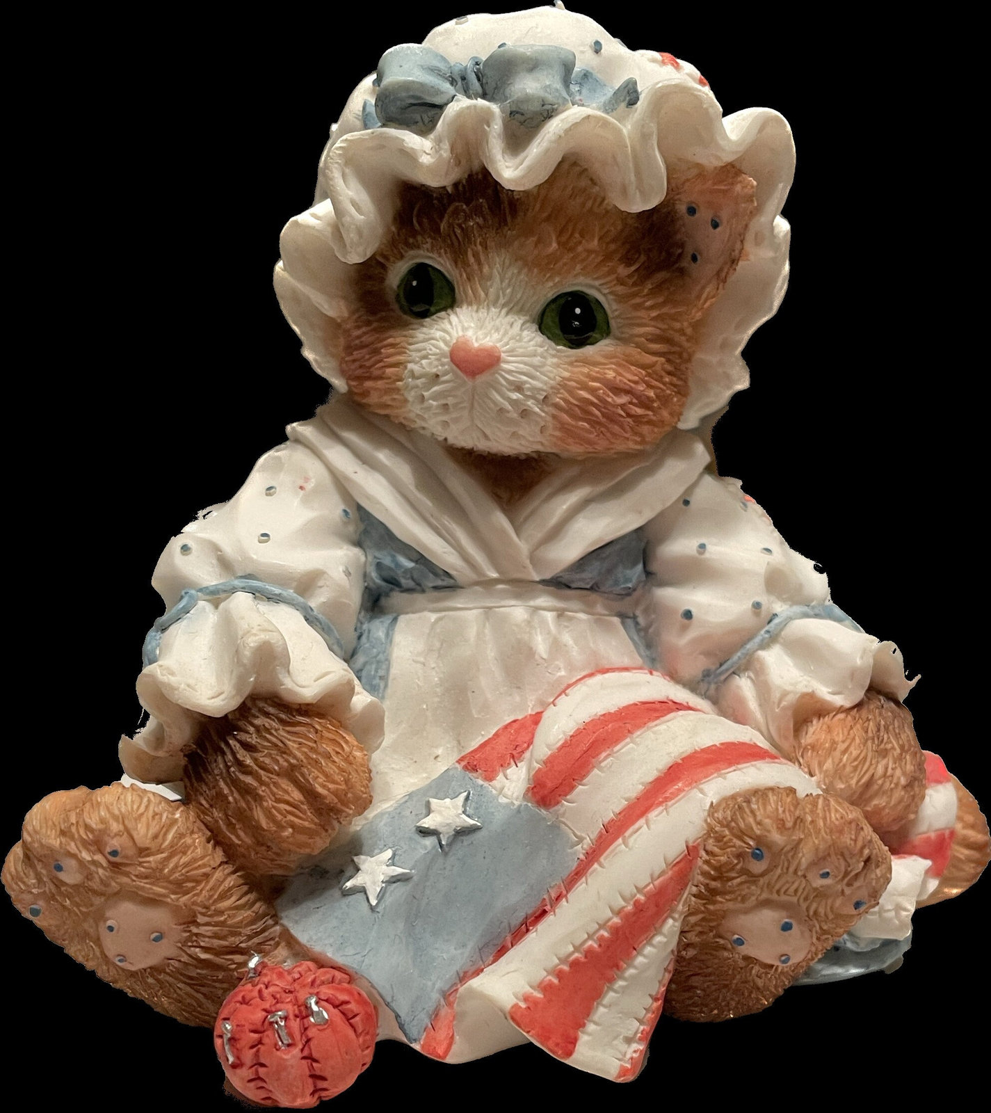 Calico Kittens by Enesco, Tabby - You're My All American Friend - £11.93 GBP