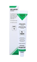Pack of 2 - ADEL 75 Inflamyar Ointment 35g Homeopathic Free Shipping - £35.18 GBP