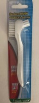 Denture Brush Multi Tufted Head Easy Grip Countour Handle SHIPS N 24 HRS... - $2.95