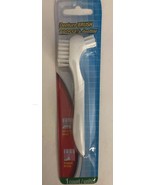 Denture Brush Multi Tufted Head Easy Grip Countour Handle SHIPS N 24 HRS... - $4.03 CAD