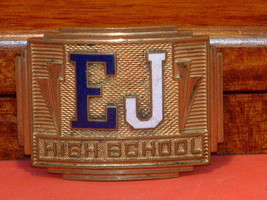 Pre-Owned E J High School Belt Buckle - £9.34 GBP