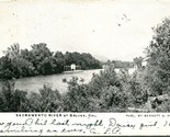 Vtg Postcard 1907 Sacramento River at Colusa - Undivided - Bennett A. Pr... - $40.05