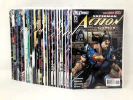 Lot of 25 Superman Action New 52 DC Comics 2-52 Incomplete Run Plus Extras - £28.74 GBP
