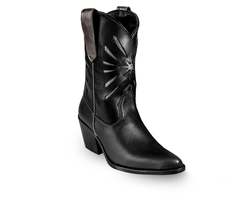 Women&#39;s Italian Western Premium Leather Fireworks Boots - £137.13 GBP
