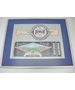 Colorado Rockies 1994 Opening Day Final Game at Mile High Tickets Matted... - £22.29 GBP