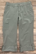The North Face Capri/Pants ~Convertible Size 4 Green Polyester/Elastane Stretch  - £18.79 GBP