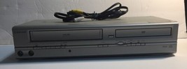 Emerson EWD2004 VHS DVD Combo 4 Head VCR Player Tested Works No Remote - $33.62