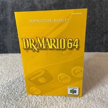 NINTENDO 64 N64 DR MARIO INSTRUCTION BOOKLET MANUAL ONLY - $8.13