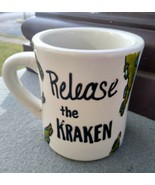Release The Kraken Vintage CAC Coffee Mug. 3.75  Inch tall - £11.64 GBP