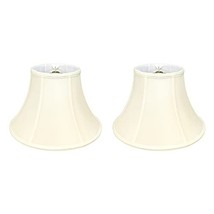 Royal Designs Set of 2 Shallow Bell Basic Lamp Shade, Eggshell, 8.5 x 16 x 10.25 - £110.27 GBP