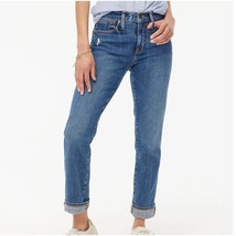 J Crew Slim Boyfriend Jeans Womens Size 31 Distressed Stretch Straight BK581 - $49.45