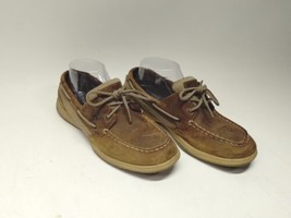 Sperry Womens Top Sider Casual Boat Shoe Size 8.5 TAN/BROWN Style #STS80733 - £15.97 GBP