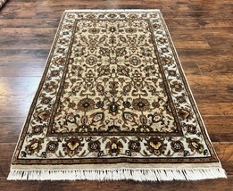 Pak Per&#39;sian Rug 4x6, Floral Allover Vintage Oriental Carpet, Handmade Wool Rug - £775.43 GBP