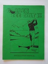 Golden Tee Golf II Strata Original Installation Service Repair Manual Go... - £15.02 GBP