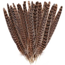 27Pcs 25-30Cm Natural Pheasant Feathers For Diy Craft Wedding Home Party... - £20.43 GBP