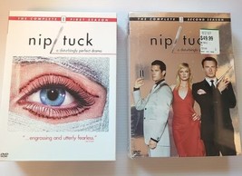 Nip Tuck DVD The Complete First &amp; Second Season Boxed Sets Julian McMahon - £7.75 GBP